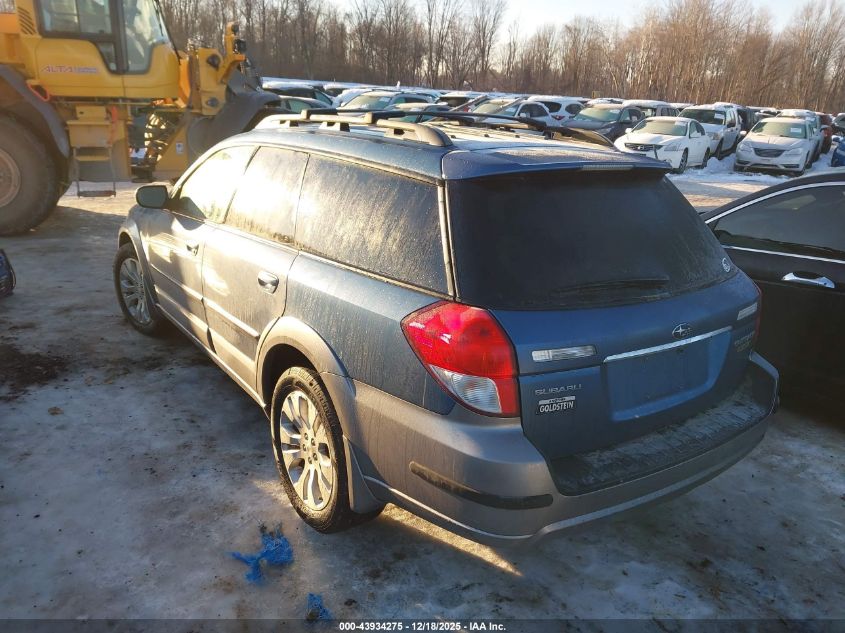 2009 Subaru Outback 2.5I Limited VIN: 4S4BP66C597345954 Lot: 43934275