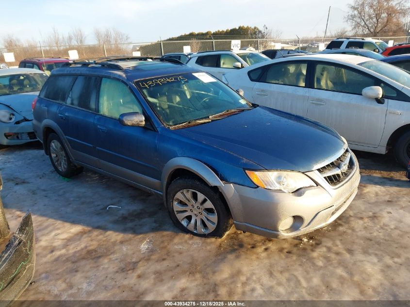 2009 Subaru Outback 2.5I Limited VIN: 4S4BP66C597345954 Lot: 43934275