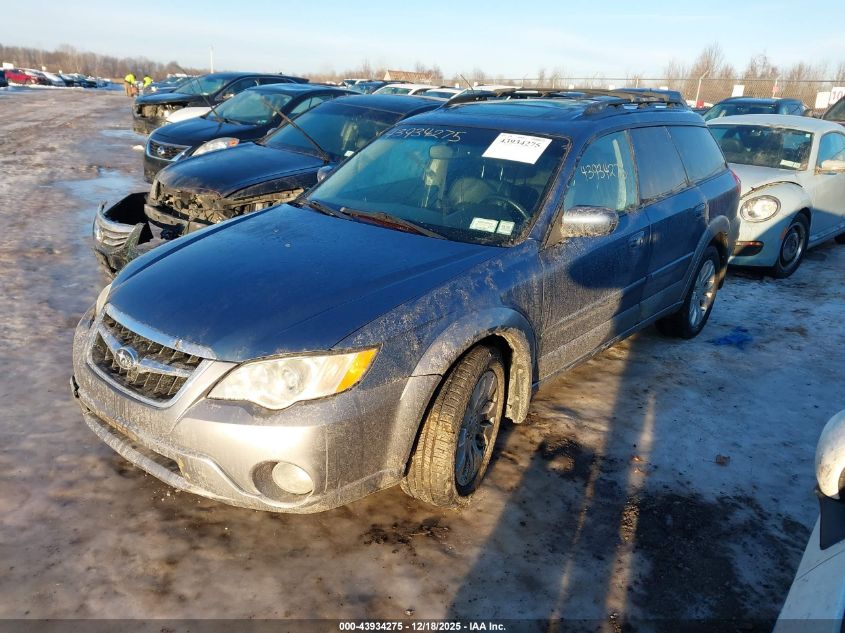 2009 Subaru Outback 2.5I Limited VIN: 4S4BP66C597345954 Lot: 43934275
