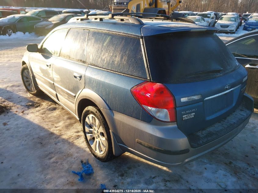 2009 Subaru Outback 2.5I Limited VIN: 4S4BP66C597345954 Lot: 43934275