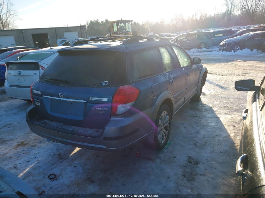 2009 Subaru Outback 2.5I Limited VIN: 4S4BP66C597345954 Lot: 43934275