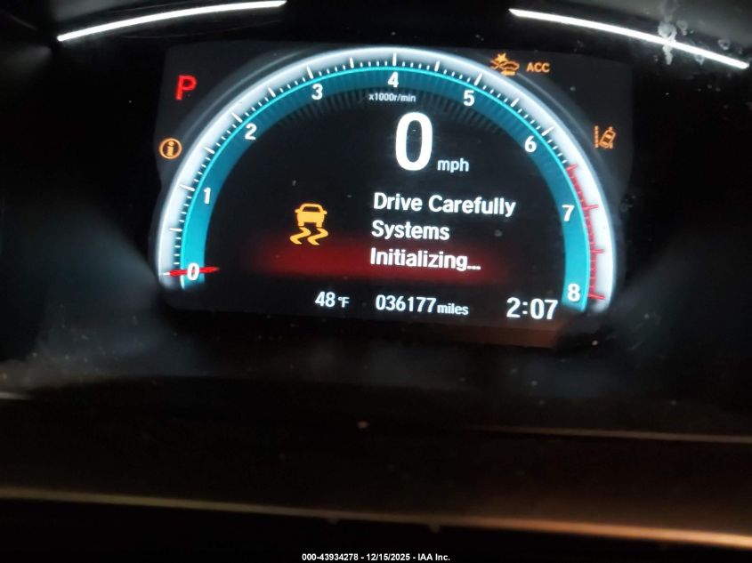 2020 Honda Civic Ex-L VIN: SHHFK7H89LU409609 Lot: 43934278