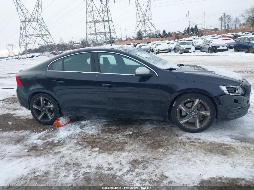 2014 Volvo S60 T6 R-Design VIN: YV1902FH8E1282156 Lot: 43934288