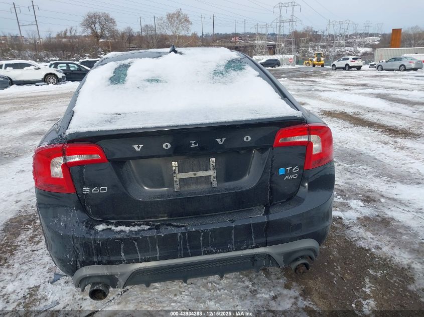 2014 Volvo S60 T6 R-Design VIN: YV1902FH8E1282156 Lot: 43934288