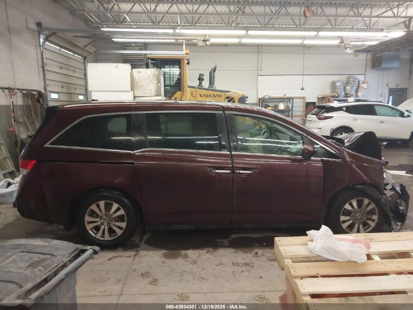 2014 Honda Odyssey Ex-L VIN: 5FNRL5H67EB010991 Lot: 43934301