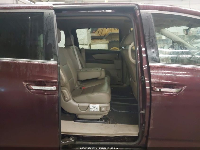 2014 Honda Odyssey Ex-L VIN: 5FNRL5H67EB010991 Lot: 43934301