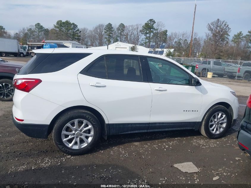2019 Chevrolet Equinox Ls VIN: 3GNAXHEV2KS551133 Lot: 43934311