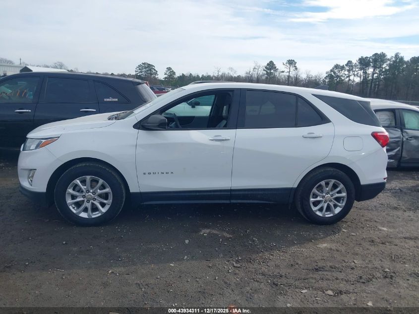 2019 Chevrolet Equinox Ls VIN: 3GNAXHEV2KS551133 Lot: 43934311