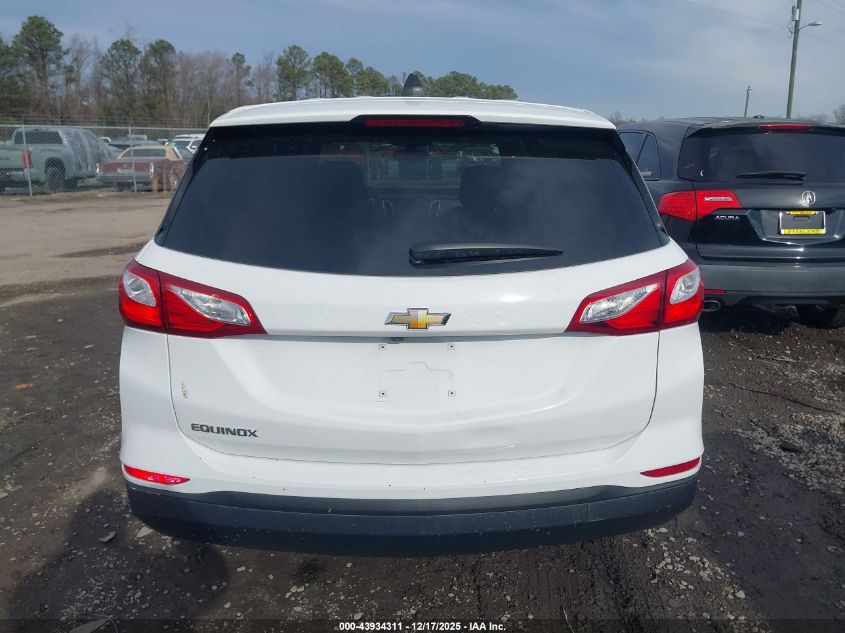 2019 Chevrolet Equinox Ls VIN: 3GNAXHEV2KS551133 Lot: 43934311