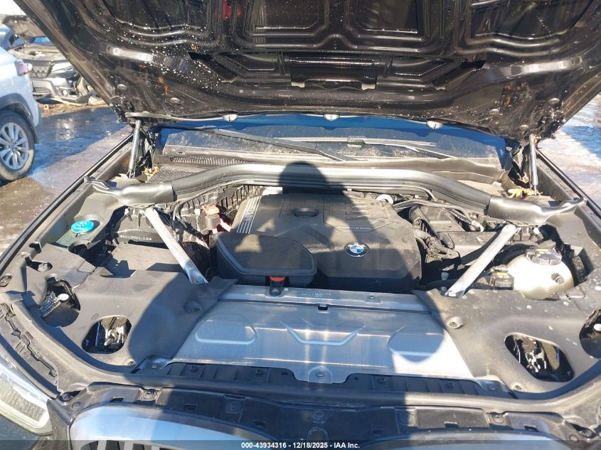 2022 BMW X3 xDrive30I VIN: 5UX53DP05N9J40458 Lot: 43934316