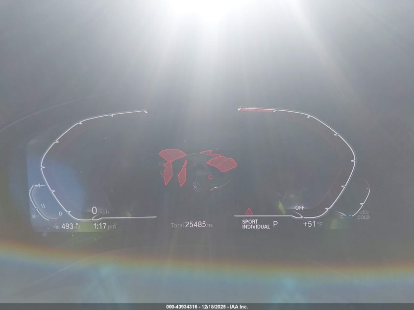 2022 BMW X3 xDrive30I VIN: 5UX53DP05N9J40458 Lot: 43934316