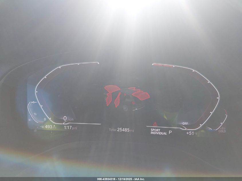 2022 BMW X3 xDrive30I VIN: 5UX53DP05N9J40458 Lot: 43934316