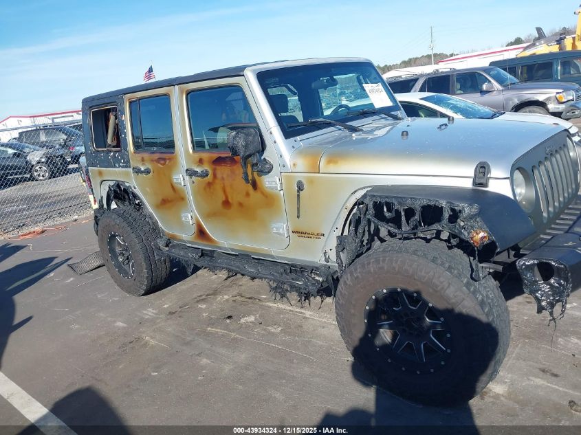 2008 Jeep Wrangler Unlimited X VIN: 1J4GA39188L529905 Lot: 43934324