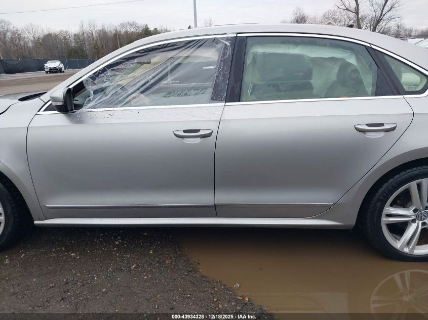 2014 Volkswagen Passat 2.0L Tdi Sel Premium VIN: 1VWCN7A30EC083299 Lot: 43934328