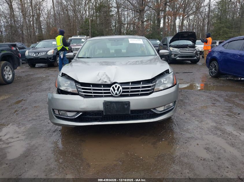 2014 Volkswagen Passat 2.0L Tdi Sel Premium VIN: 1VWCN7A30EC083299 Lot: 43934328