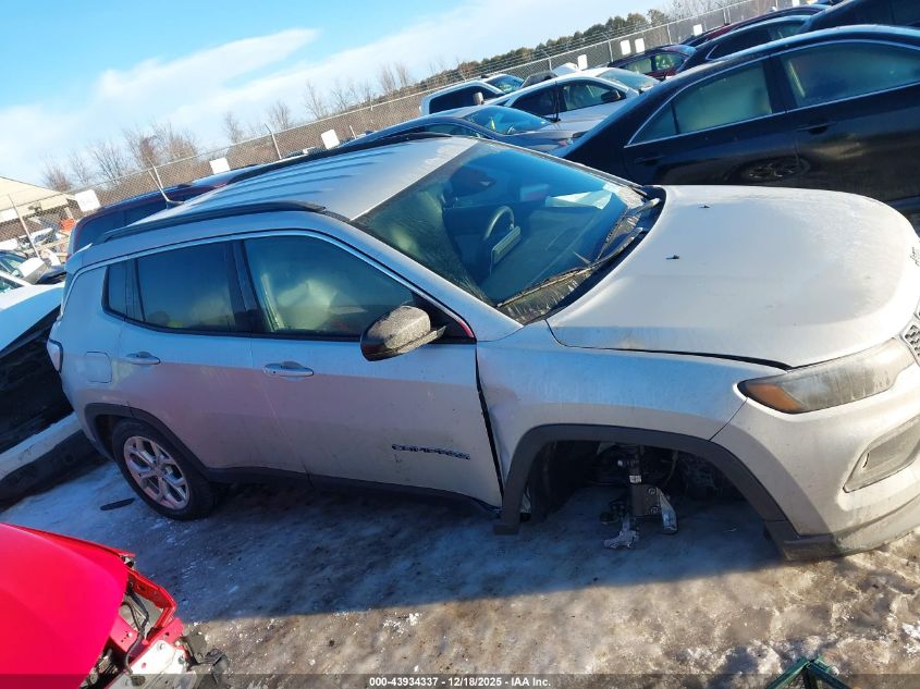 2024 Jeep Compass Latitude 4X4 VIN: 3C4NJDBN1RT109912 Lot: 43934337