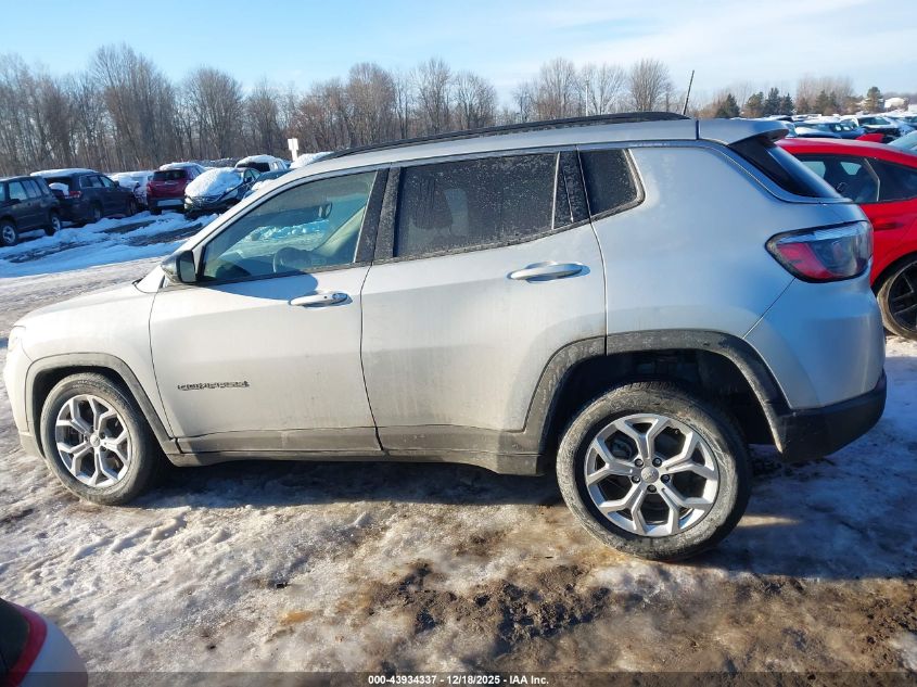 2024 Jeep Compass Latitude 4X4 VIN: 3C4NJDBN1RT109912 Lot: 43934337