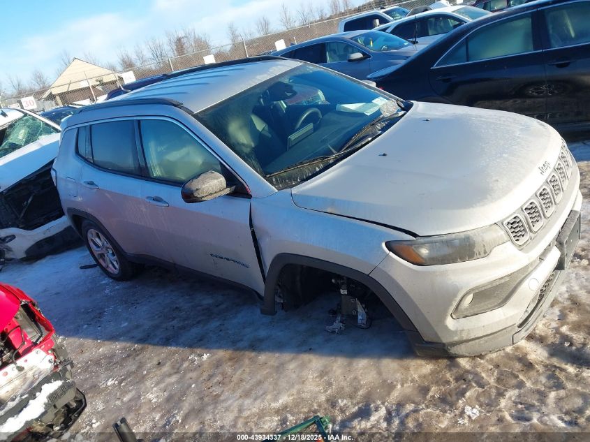 2024 Jeep Compass Latitude 4X4 VIN: 3C4NJDBN1RT109912 Lot: 43934337