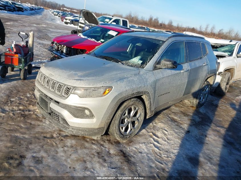2024 Jeep Compass Latitude 4X4 VIN: 3C4NJDBN1RT109912 Lot: 43934337