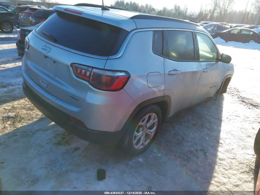 2024 Jeep Compass Latitude 4X4 VIN: 3C4NJDBN1RT109912 Lot: 43934337