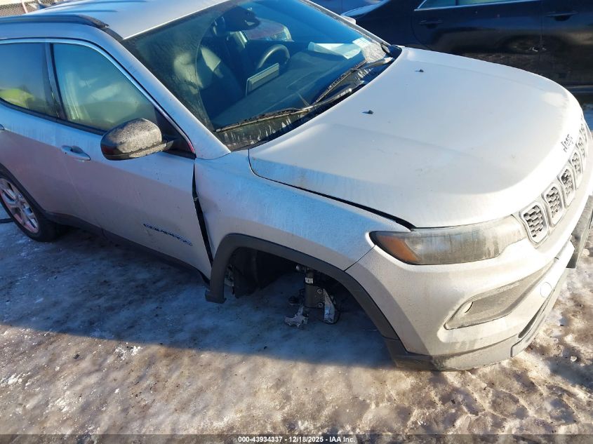 2024 Jeep Compass Latitude 4X4 VIN: 3C4NJDBN1RT109912 Lot: 43934337