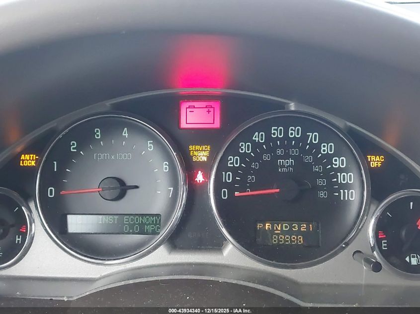 2007 Buick Rendezvous Cxl VIN: 3G5DA03L17S565579 Lot: 43934340