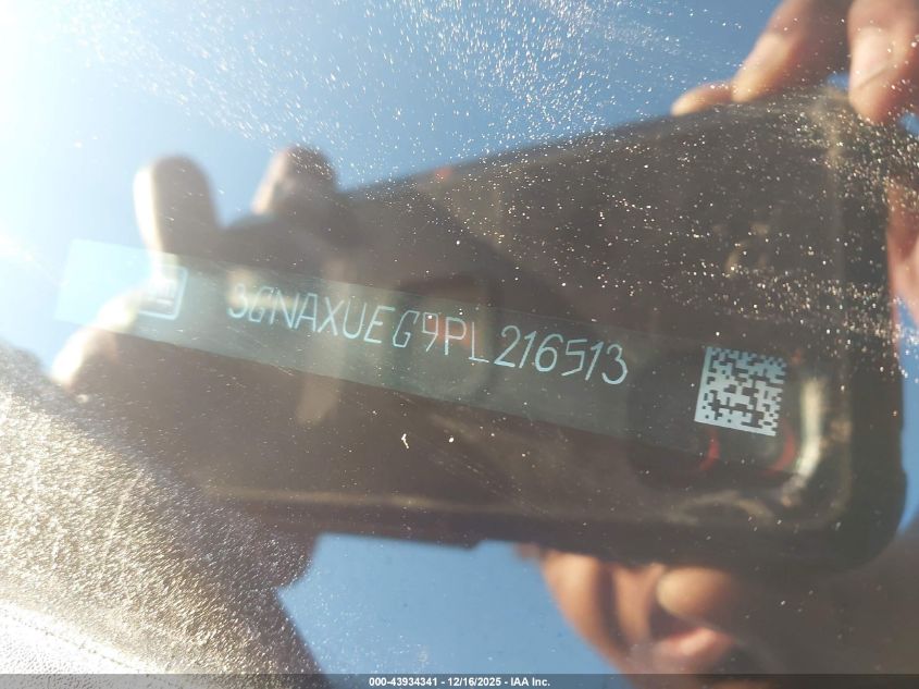 2023 Chevrolet Equinox Awd Lt VIN: 3GNAXUEG9PL216513 Lot: 43934341