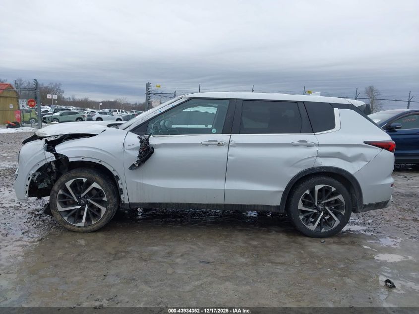 2023 Mitsubishi Outlander Se 2.5 S-Awc VIN: JA4J4UA87PZ060250 Lot: 43934352