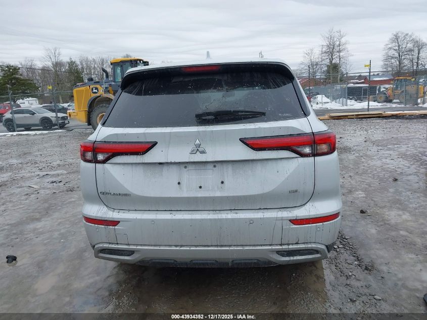 2023 Mitsubishi Outlander Se 2.5 S-Awc VIN: JA4J4UA87PZ060250 Lot: 43934352