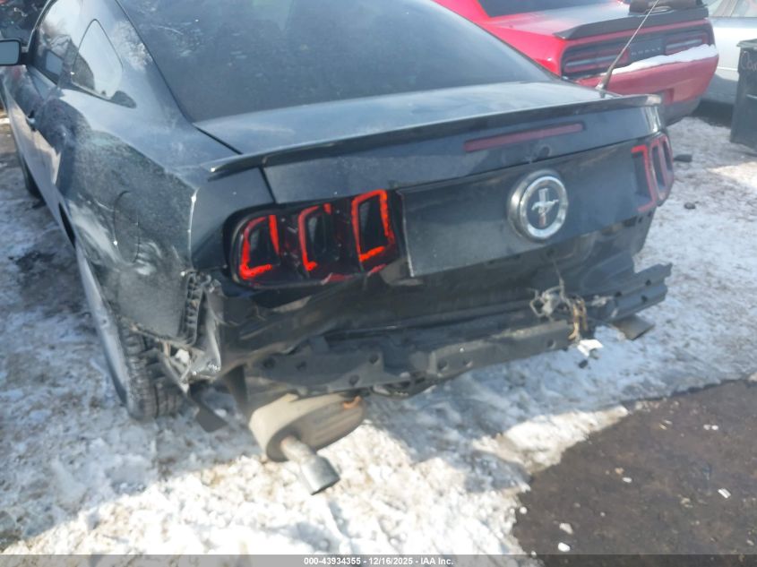 2013 Ford Mustang V6 VIN: 1ZVBP8AMXD5280942 Lot: 43934355