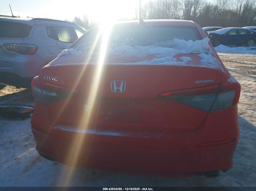 2023 Honda Civic Sport VIN: 2HGFE2F5XPH507425 Lot: 43934358