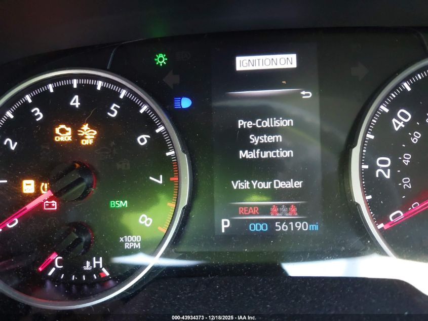 2021 Toyota Rav4 Xle VIN: JTMP1RFVXMD069375 Lot: 43934373