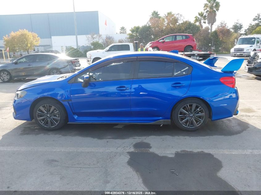 2019 Subaru Wrx VIN: JF1VA1A68K9808774 Lot: 43934376