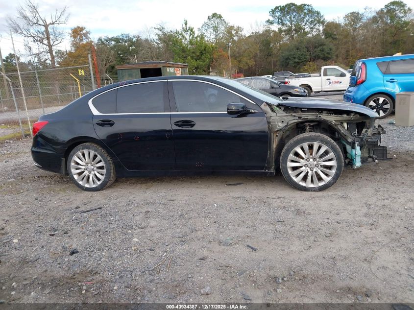 2015 Acura Rlx VIN: JH4KC1F51FC000619 Lot: 43934387