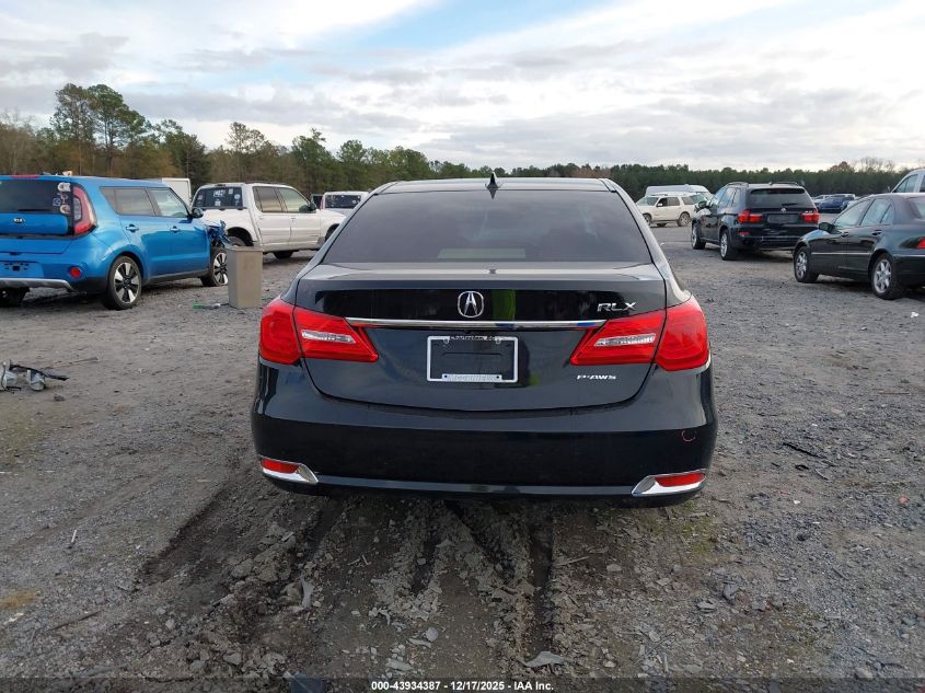 2015 Acura Rlx VIN: JH4KC1F51FC000619 Lot: 43934387