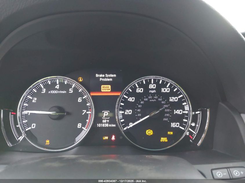 2015 Acura Rlx VIN: JH4KC1F51FC000619 Lot: 43934387