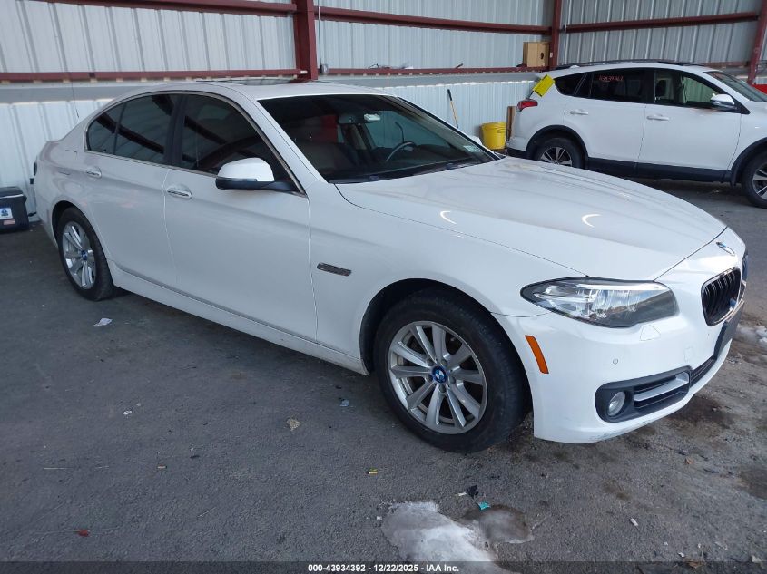2015 BMW 528I xDrive VIN: WBA5A7C59FD627796 Lot: 43934392