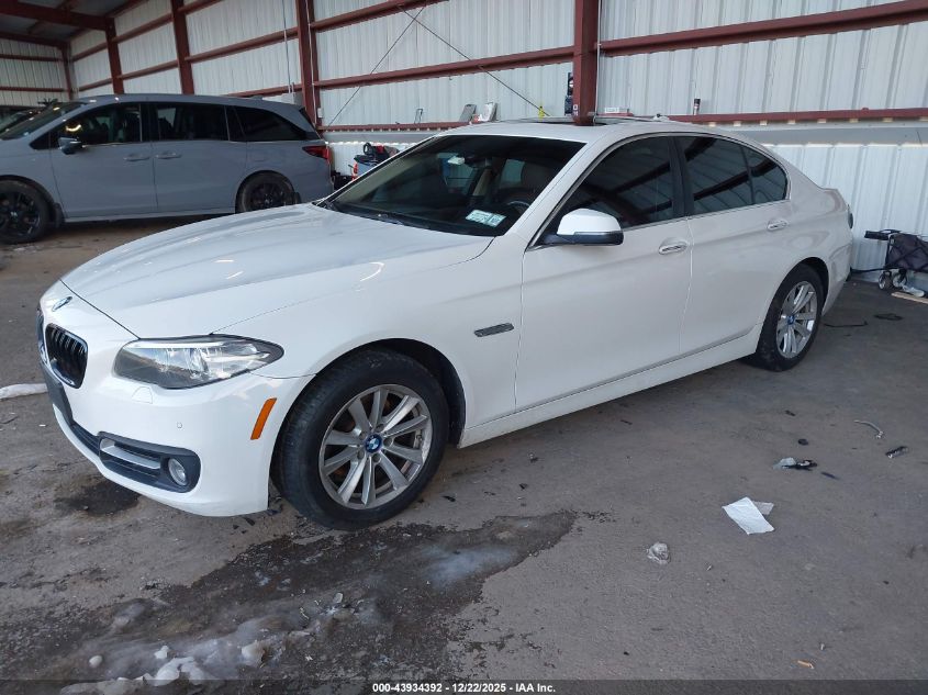 2015 BMW 528I xDrive VIN: WBA5A7C59FD627796 Lot: 43934392