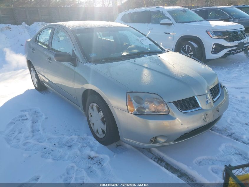 2004 Mitsubishi Galant Es VIN: 4A3AB36F74E134795 Lot: 43934397