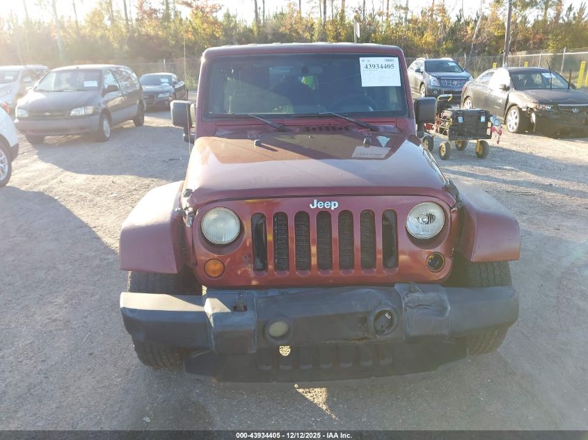 2008 Jeep Wrangler Unlimited Sahara VIN: 1J4GB59138L503723 Lot: 43934405
