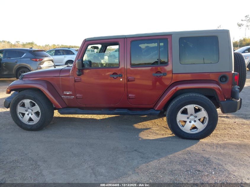 2008 Jeep Wrangler Unlimited Sahara VIN: 1J4GB59138L503723 Lot: 43934405