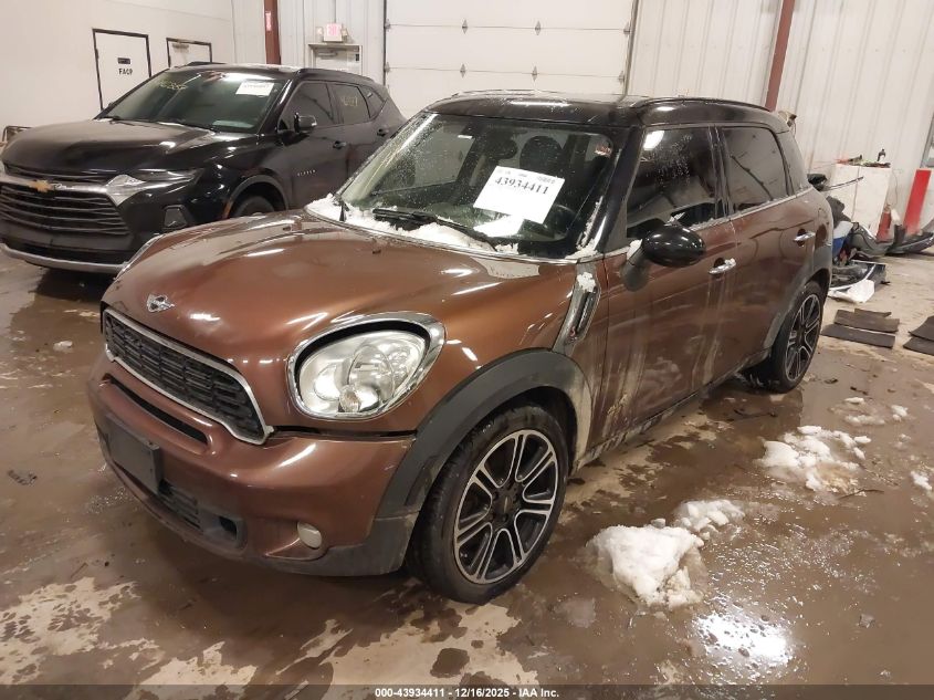 2013 Mini Countryman Cooper S VIN: WMWZC5C52DWP33878 Lot: 43934411