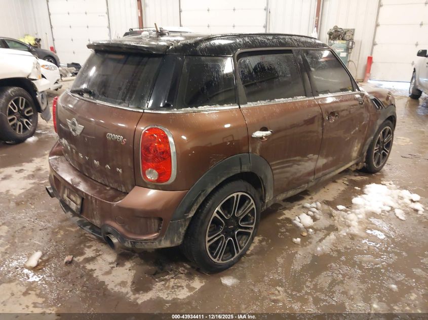 2013 Mini Countryman Cooper S VIN: WMWZC5C52DWP33878 Lot: 43934411