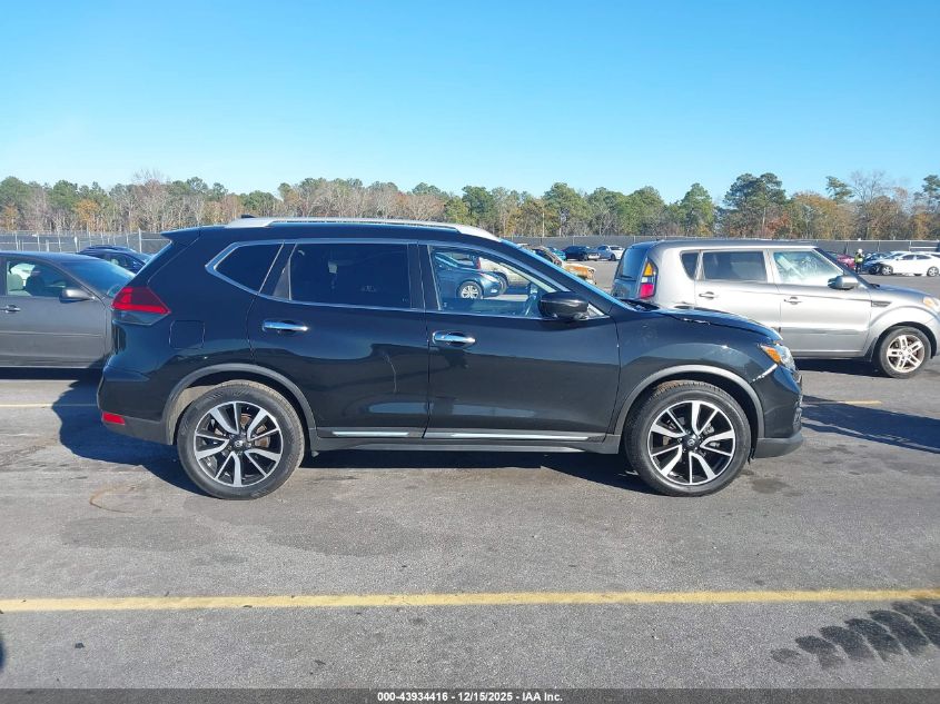 2018 Nissan Rogue Sl VIN: JN8AT2MTXJW485617 Lot: 43934416