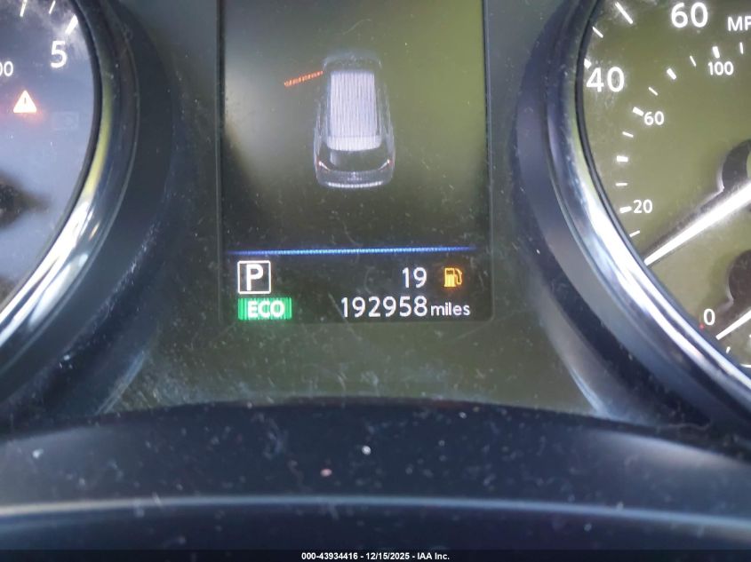 2018 Nissan Rogue Sl VIN: JN8AT2MTXJW485617 Lot: 43934416