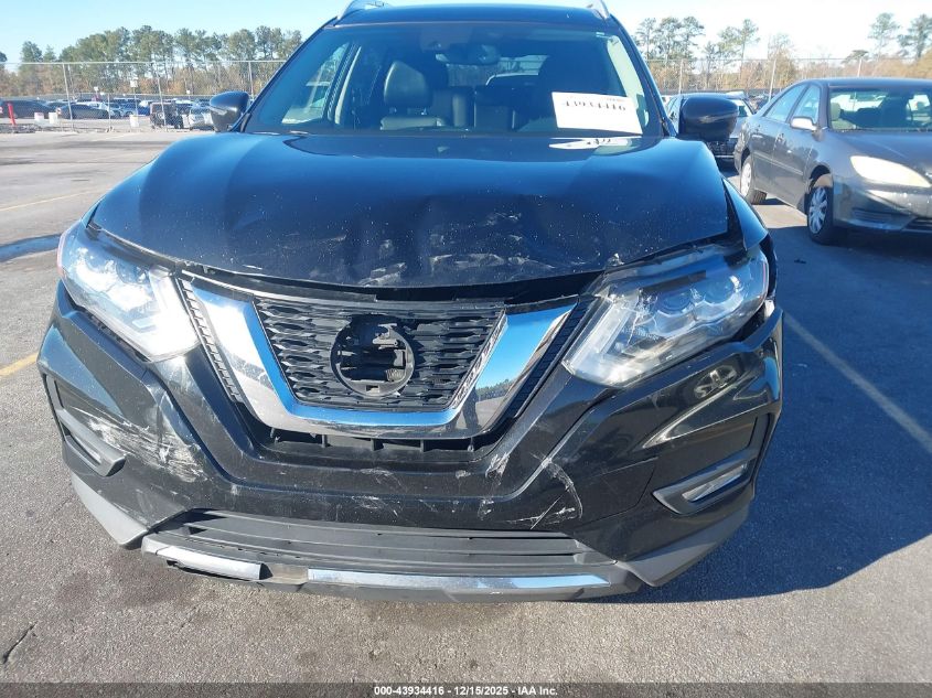 2018 Nissan Rogue Sl VIN: JN8AT2MTXJW485617 Lot: 43934416