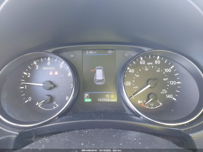 2018 Nissan Rogue Sl VIN: JN8AT2MTXJW485617 Lot: 43934416