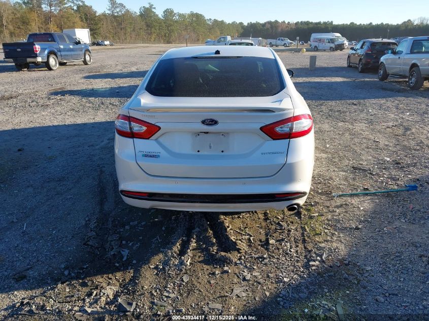 2016 Ford Fusion Energi Titanium VIN: 3FA6P0SU3GR311816 Lot: 43934417