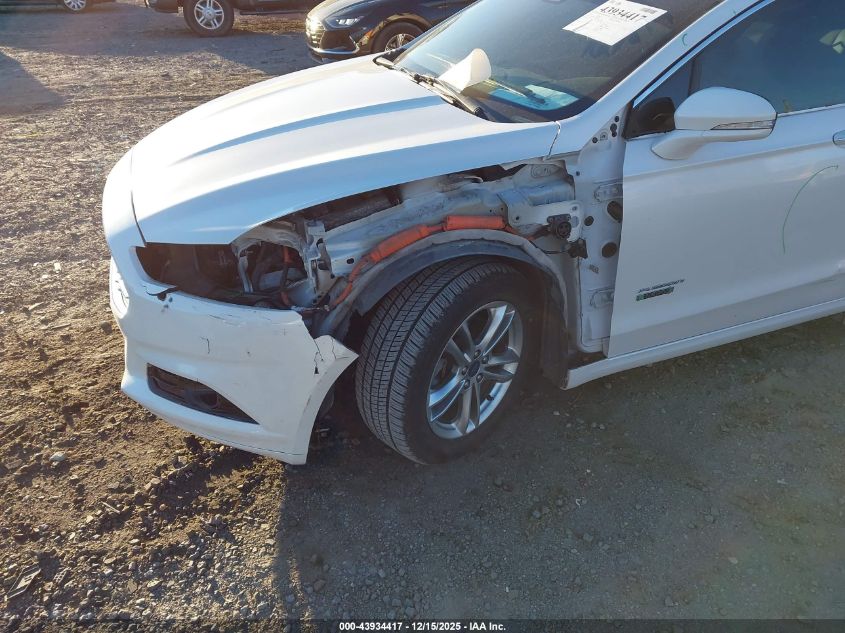 2016 Ford Fusion Energi Titanium VIN: 3FA6P0SU3GR311816 Lot: 43934417