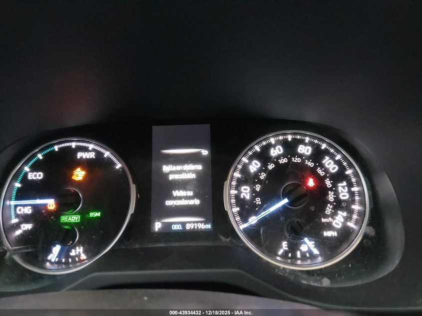 2022 Toyota Rav4 Hybrid Xle VIN: JTMRWRFV8ND155635 Lot: 43934432